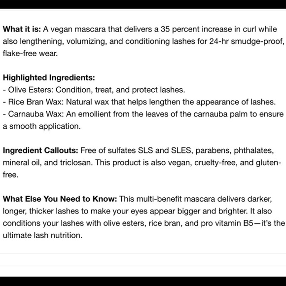 Tarte Lights, Camera, Lashes 4-in-1 Mascara - Picture 8 of 8